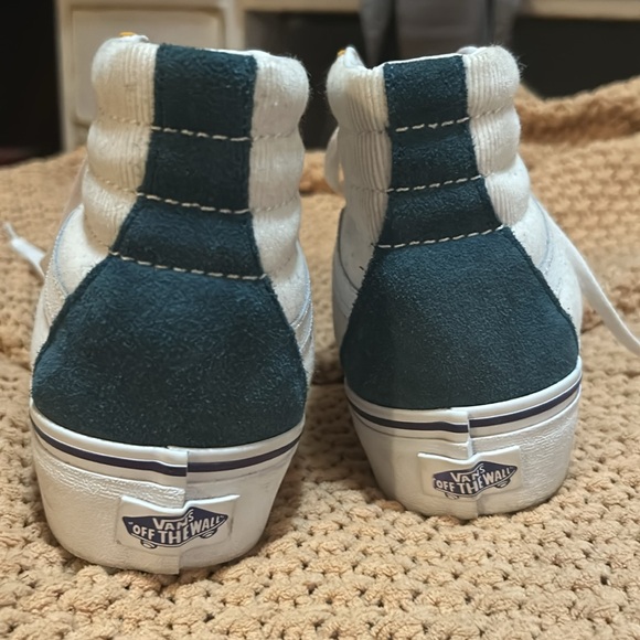 Platform High Top Color Block Vans - Picture 3 of 5